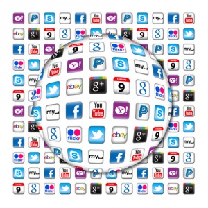 nätverk sociala medier